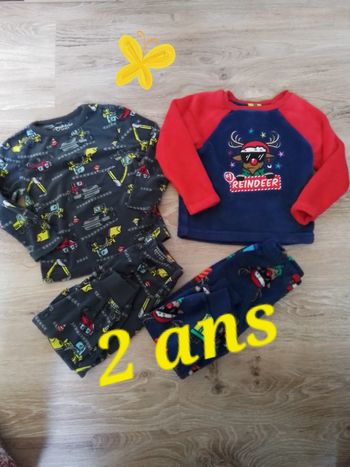 Pyjamas garçon 2 ans