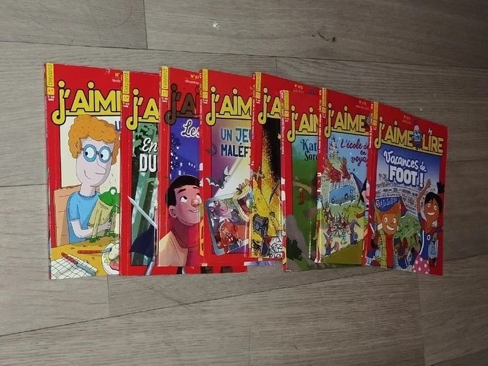 Lot de 8 magazines J’aime lire année 2016-17 L042  7593726653 - photo numéro 2