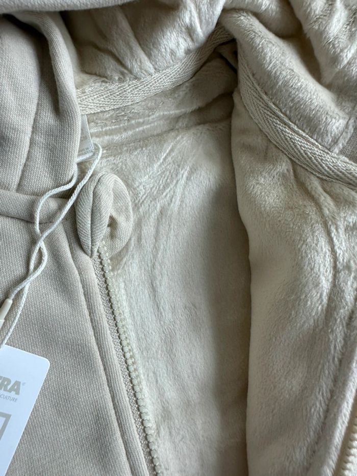 Gilet zippe beige orchestra taille 9 mois - photo numéro 3