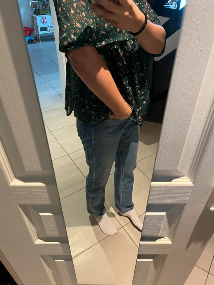 Blouse verte - photo numéro 2