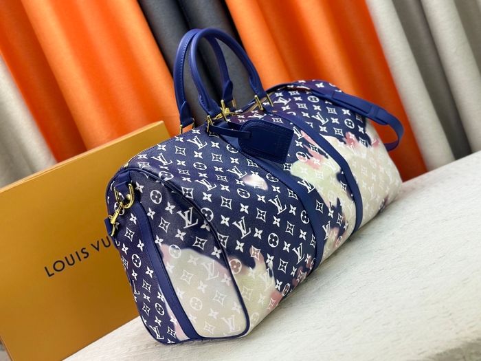 Louis Vuitton  KEEPALL 50  Taurillon Monogram - photo numéro 3