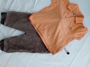 pantalon et polo taille1an réf R190 B6