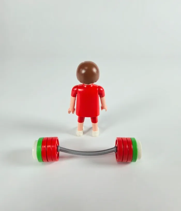 Playmobil figurine haltérophile - photo numéro 4