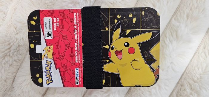 Magnifique boite a bento Pikachu Pokémon Neuve - photo numéro 7
