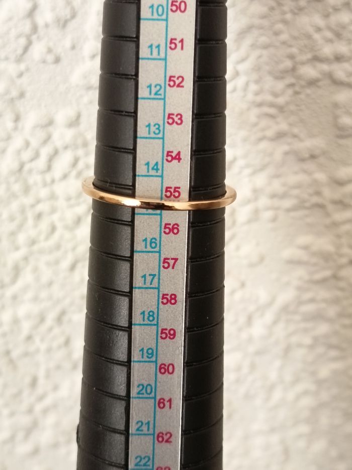 Bague plaqué or. - photo numéro 8