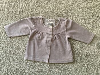 Gilet gris 3 mois