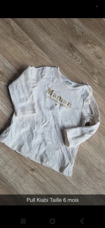 Pull Kiabi 6 mois
