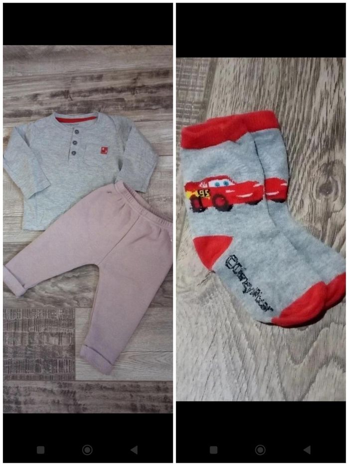 ensemble hiver garçon taille 6 mois