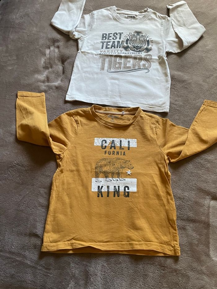 Lot de deux tee-shirts manches longues - photo numéro 3