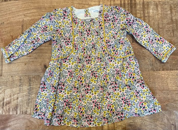 Lot de 4 robes 12-18 mois Vertbaudet et Bout’chou - photo numéro 2