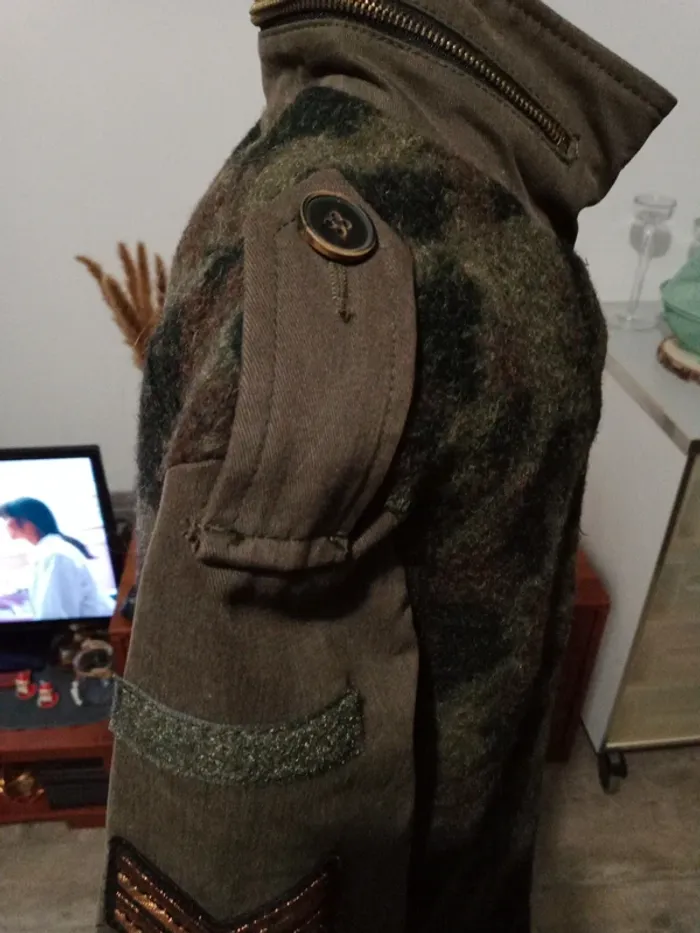 Veste style militaire Zara - photo numéro 6