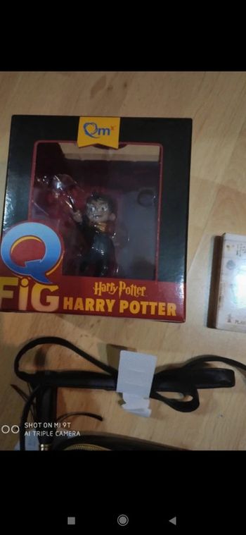 Figurine Qfig Harry Potter et carte