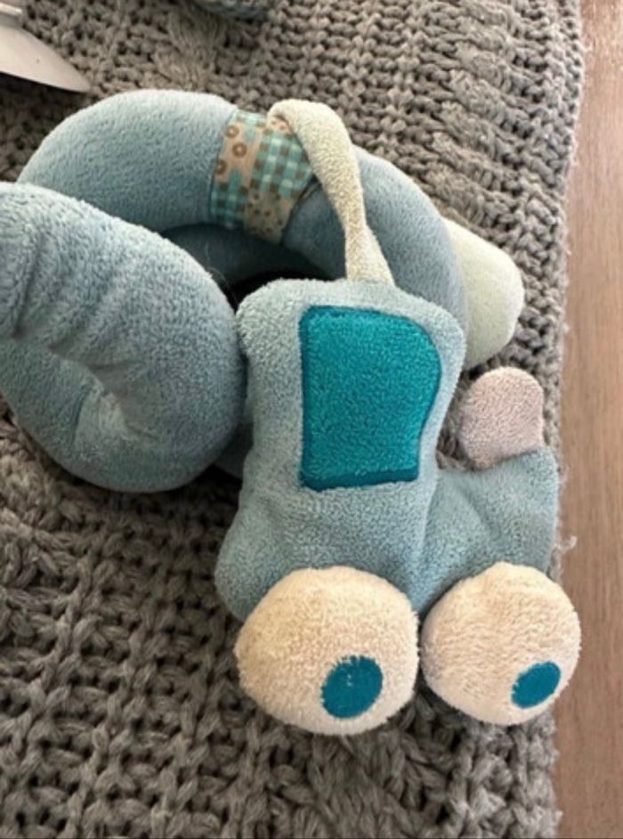 Lot Jeu peluche cosy ou arche avec peluche pour voiture assortie Nattou - photo numéro 3