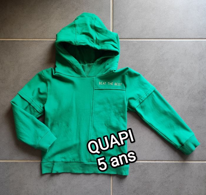 Sweat à capuche Quapi 5 ans