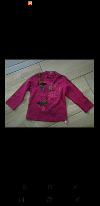 T-shirt bébé fille catimini 18 mois