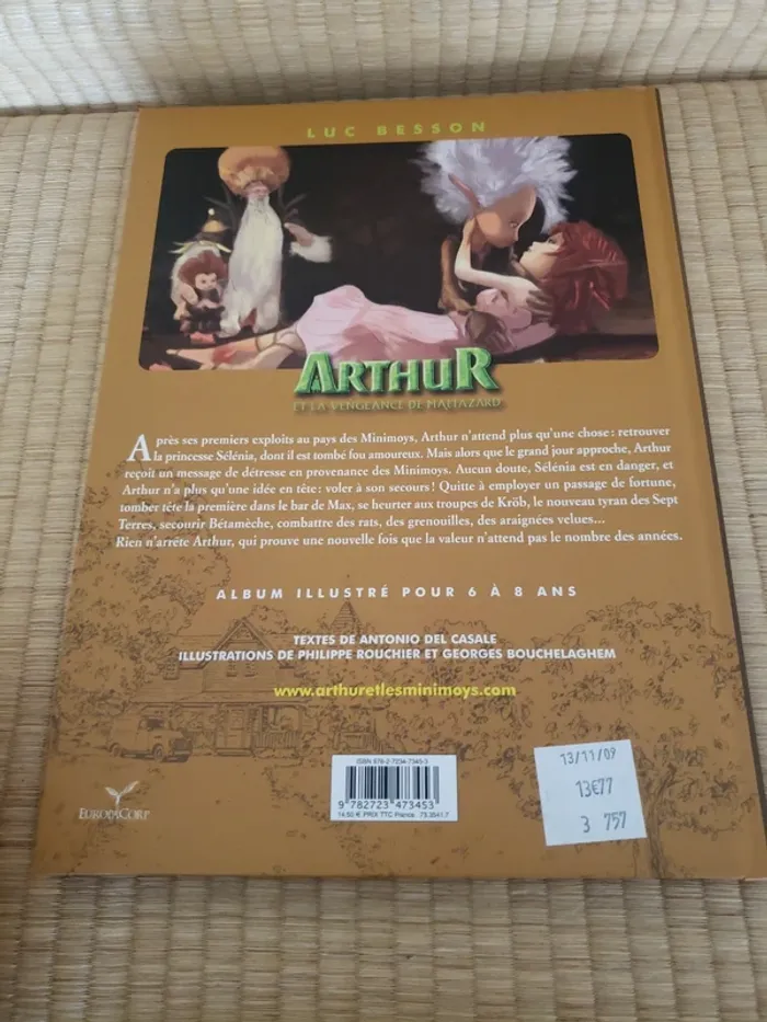 Livre Arthur et la vengeance de Maltazard - photo numéro 2