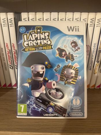 Les lapins crétins retour vers le passé jeu Wii