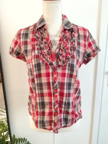 Chemise manches courtes Lola & Liza Taille 38/40