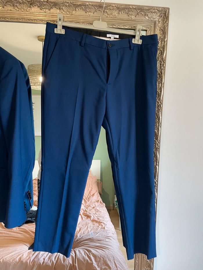 Costume deux pièce bleu - photo numéro 2