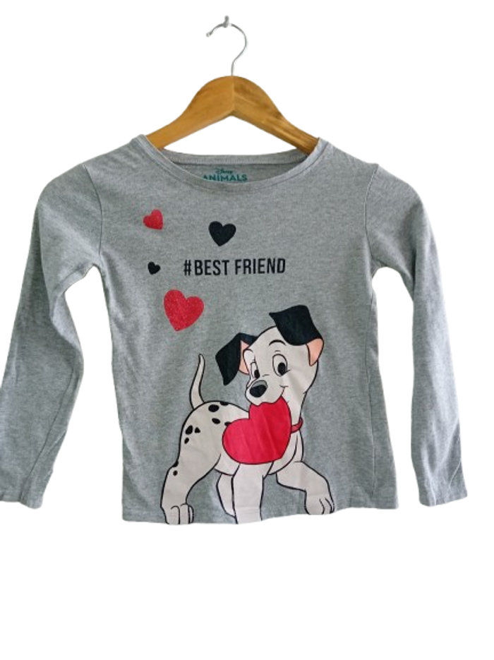 T-shirt manches longues Disney 8 ans
