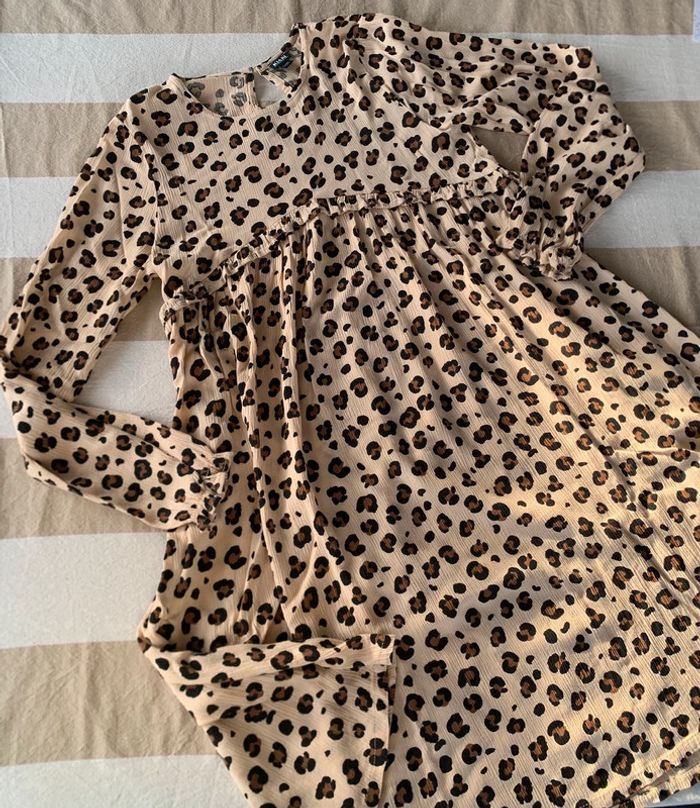 Robe léopard 12 ans
