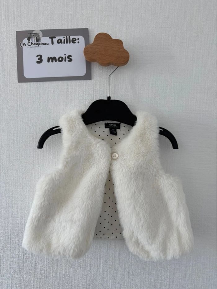 Gilet court - taille 3 mois 🌸