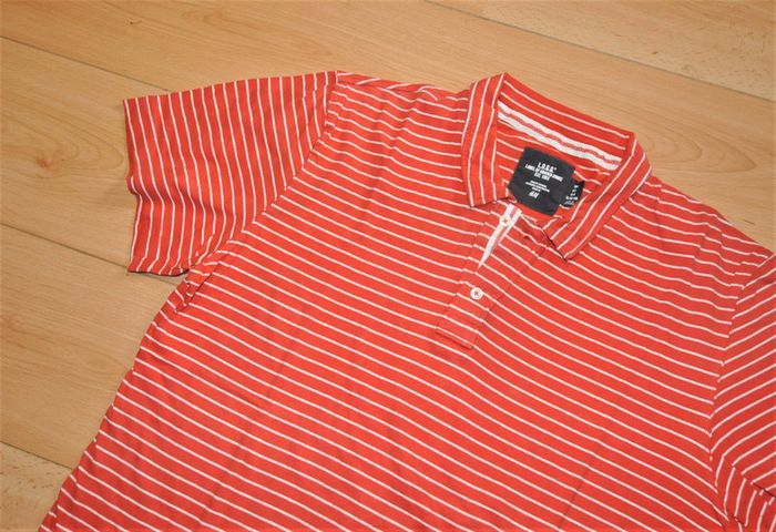 H&M polo rouge ligné t.L gamme LOGG - photo numéro 3