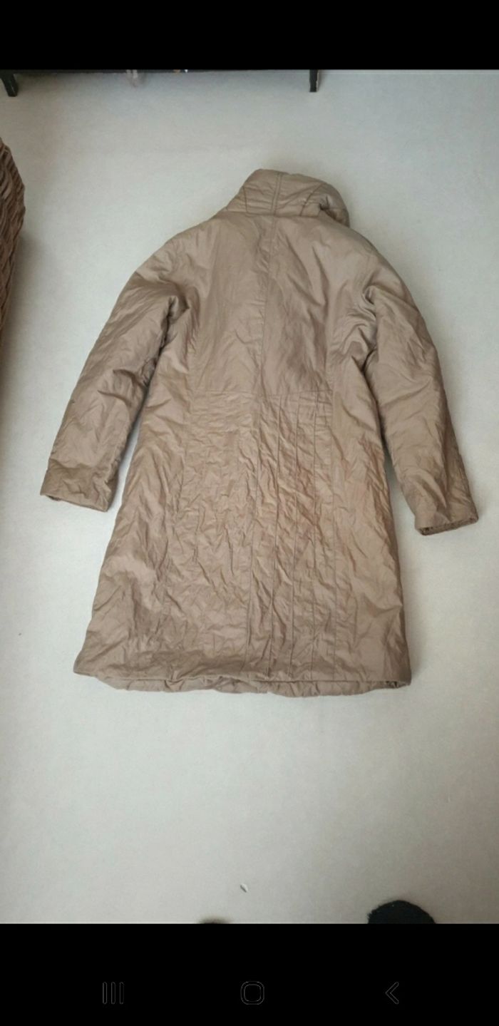 Doudoune parka beige S/M - photo numéro 4