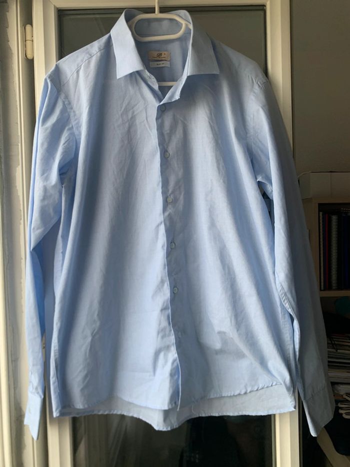 Chemise bleue Fabio Baretti - photo numéro 5