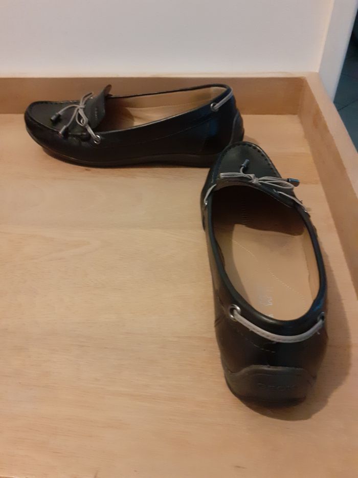 Mocassins en cuir Geox femme, pointure 37 - photo numéro 2