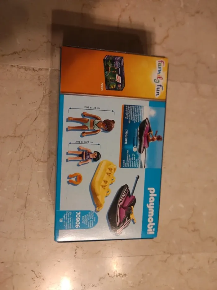 Playmobil family fun starter pack scooter des mers banane neuf - photo numéro 2