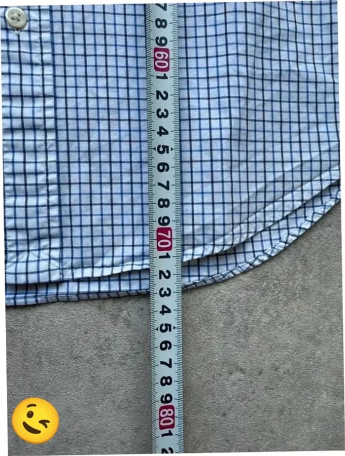 Chemise Ralph Lauren manche longue Taille S bleu Homme Men CHE27 - photo numéro 5