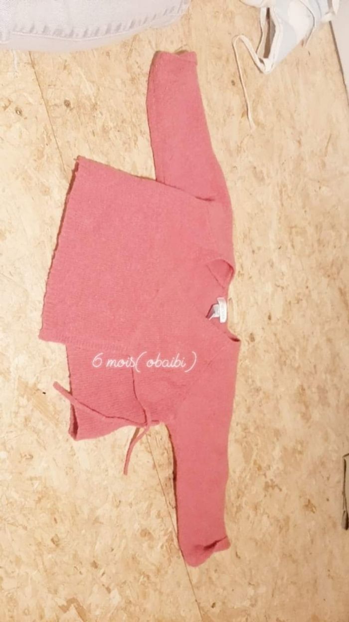 Gilet / boléro bébé fille