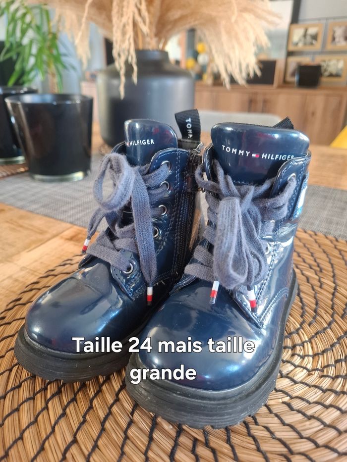 Bottines vernies
