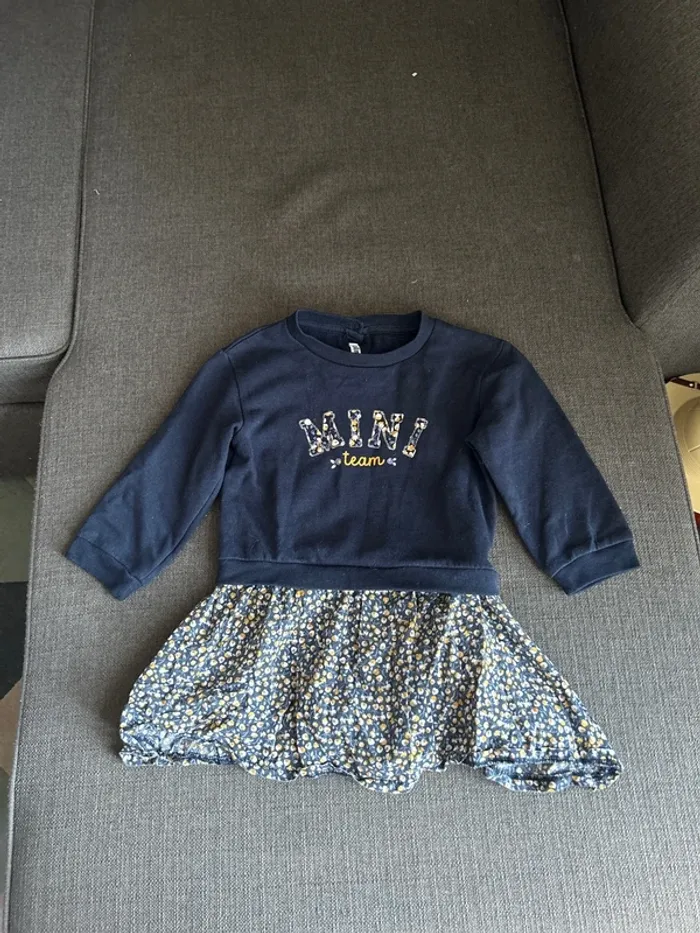 Robe pull bébé fille, 3 ans, gemo