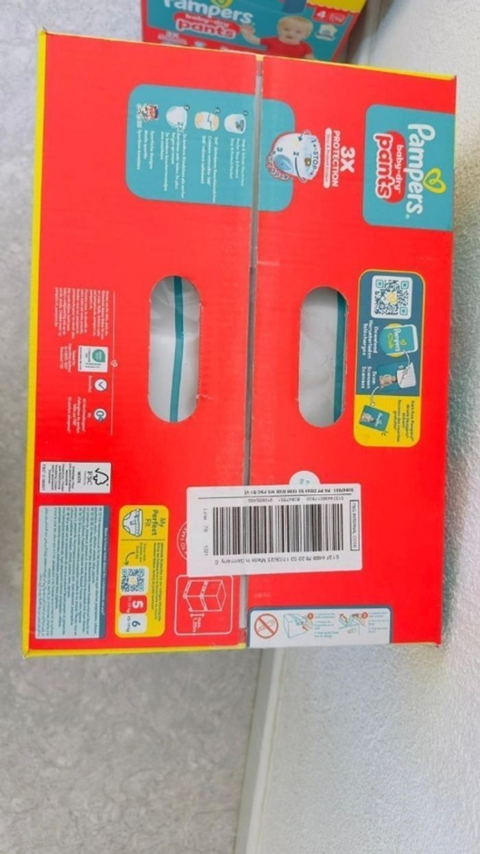 Taille 5 Pampers Baby Dry Pants - Maxi Pack Economy - photo numéro 2