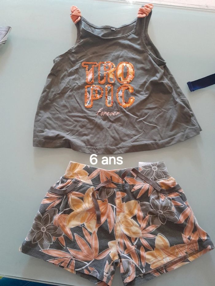 Ensemble fille 6 ans