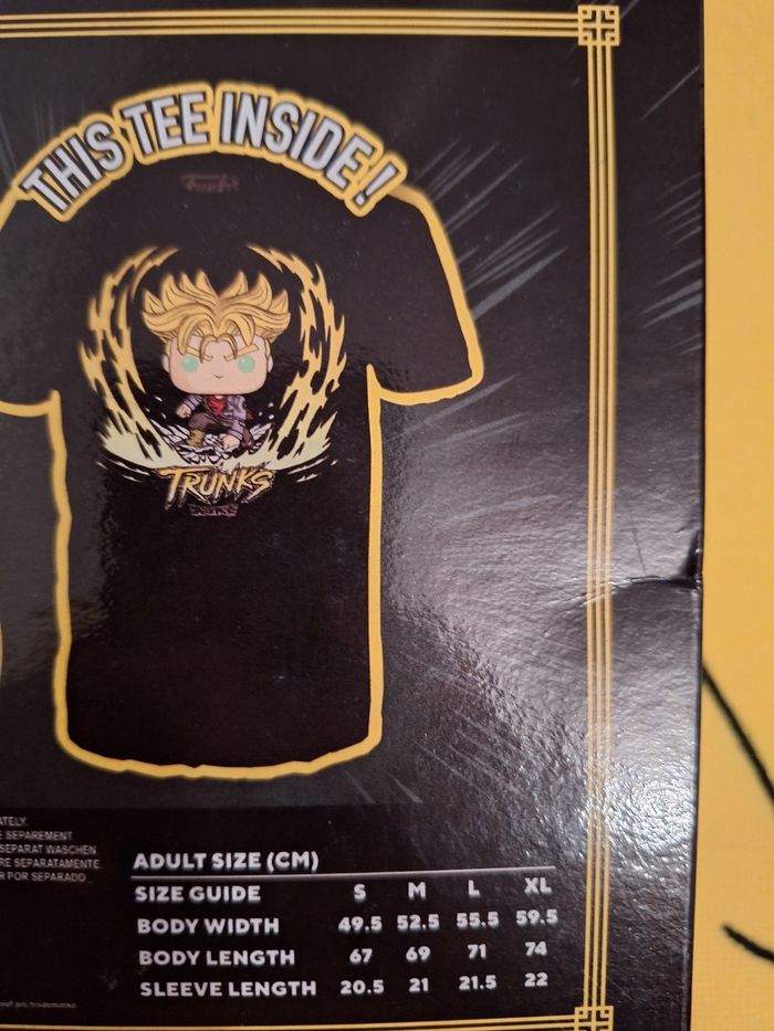 1 t-shirt Pop Dragon ball super M - photo numéro 3