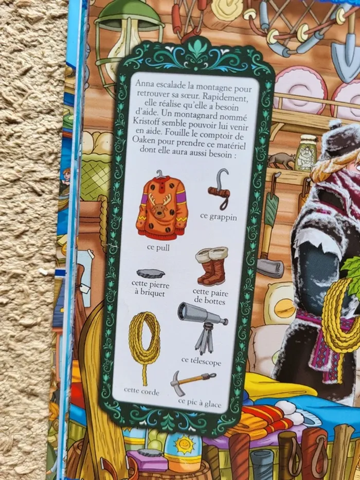 Livre jeu Cherche et trouve La Reine des Neiges Disney - photo numéro 8