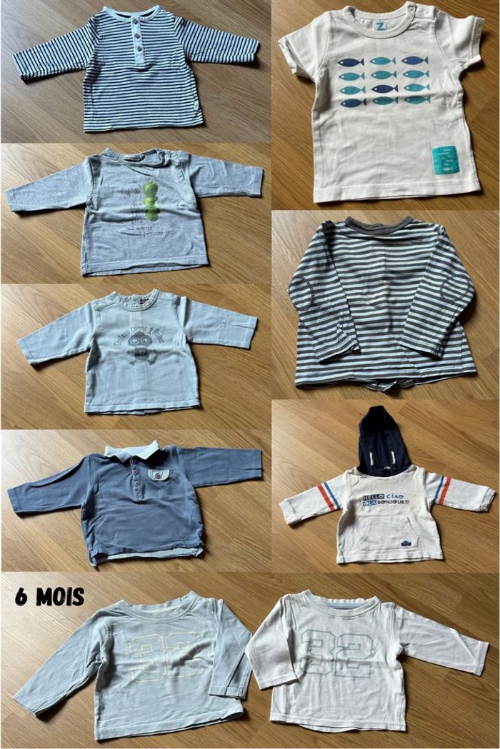 Lot vêtements 6 mois - photo numéro 2