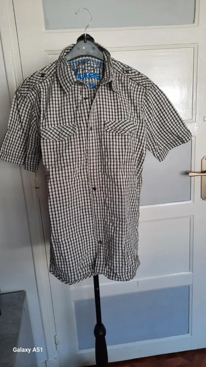 Chemisette +chemise homme Jules fitted - photo numéro 2