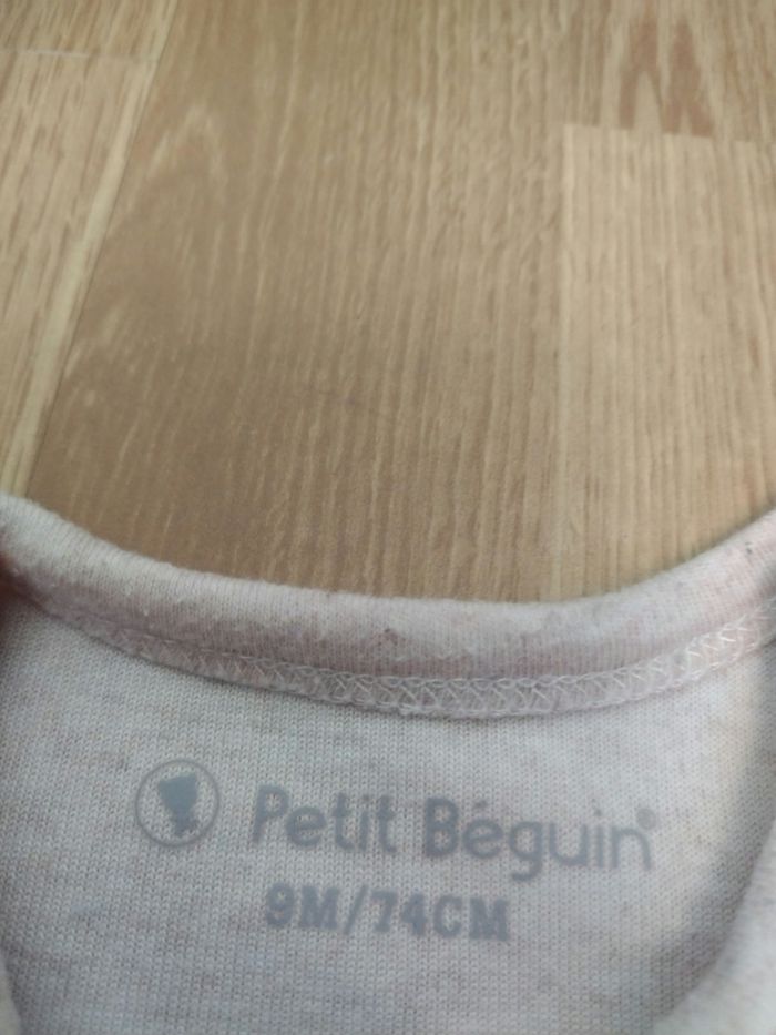 Pyjama deux pièces bébé garçon Petit Béguin 9 mois - photo numéro 4