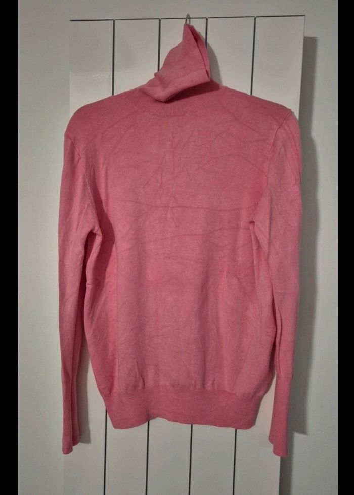 Pull col roulé