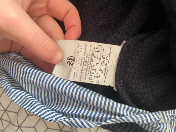 Pull col chemise S - photo numéro 5