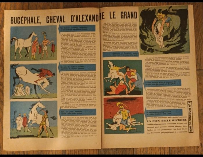 Ancien journal Francs jeux Fille N°201 1954 vintage - photo numéro 7