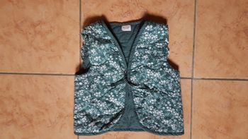 Veste sans manche fille 6 ans verte Tape à l'oeil