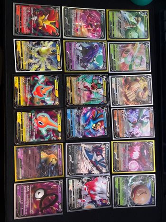 Lot de 82 cartes V / Ex Française