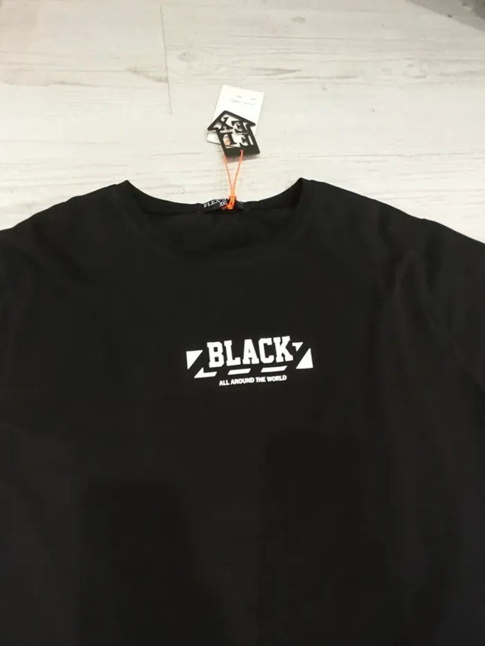 Tee shirt noir homme xxl - photo numéro 4