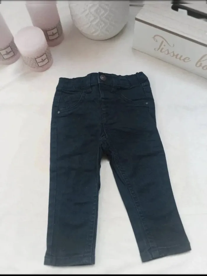 Jean bleu brut Kiabi garçon 12 mois