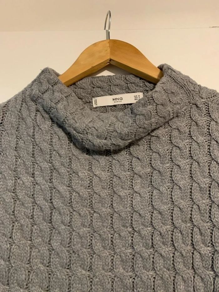 Pull gris Mango